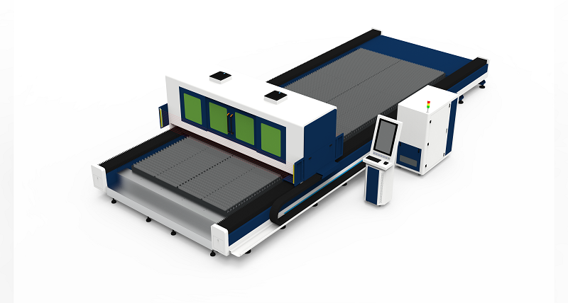 QH-8025FD Large format Sheet Metal Laser Cutting Machine 8000×2500mm