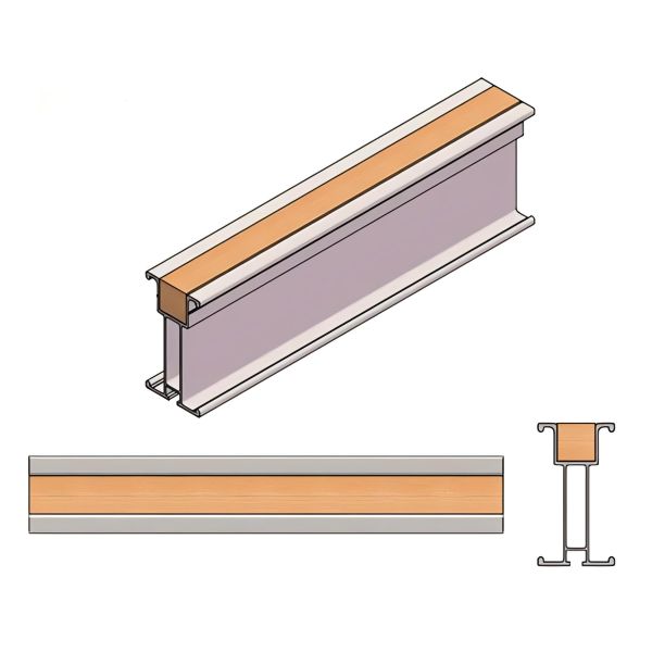 Aluminum Formwork Grade 6061-T6 Side Wall Floor Plate Inderter