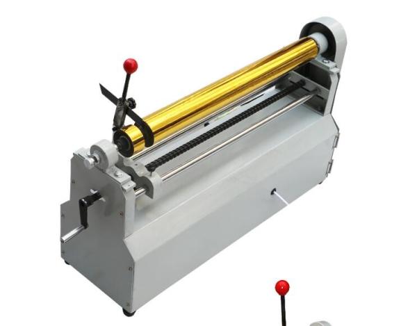 Electric Hot Stamping PET Foil Aluminum Foil Cutting Machine For Stamping machine
