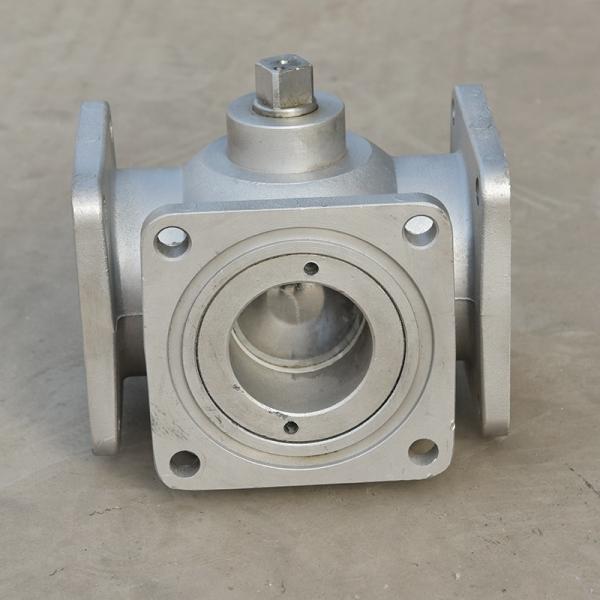 2 Inch Aluminum Alloy Four-position Three-way Ball Valves for Various Industrial Applications