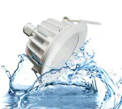 led down light 7w 90-265v Indoor Waterproof Downlight Ceiling Lamp Bathroom Humidity Ambient Light