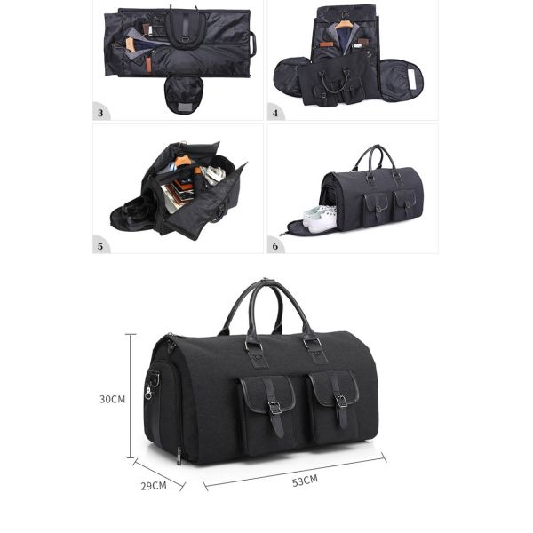 Bolso de simpatía impermeable Bolsas de viaje de Oxford de gran capacidad organizador plegable Bolso de doble