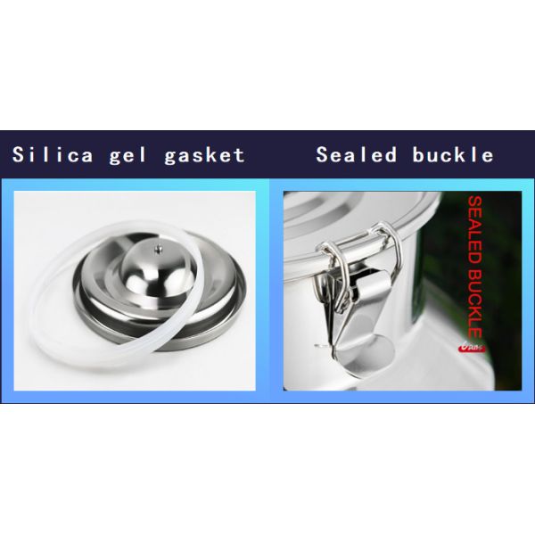 чай бака для хранения металла 25L SS304 может кофе засахарить загерметизированные консервные банки молока перехода