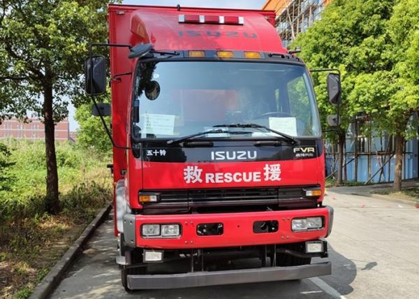 Isuzu Chassis 18 Ton Capacidade Seis Lugares 4500mm Distância entre eixos Caminhão Equipamento de Incêndio