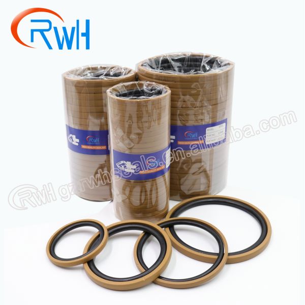 Цвет уплотнения NBR поршеня строительного оборудования гидравлический материальный золотой