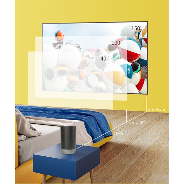 200 ANSI Lumen 3D 4K Wifi Projector