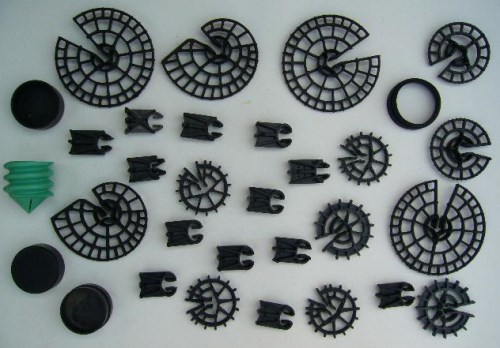 Platic 50mm Rebar Spacer Wheel for reinforcing cage