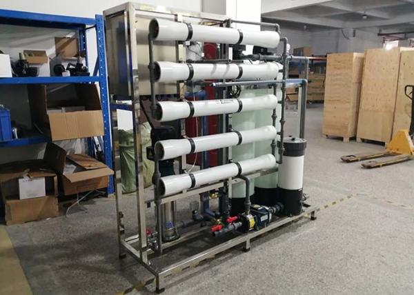 1000LPH Brackish Water RO System Salty Underground Water Treatment Purification Plant TDS 5000PPM For Irrigation Daily