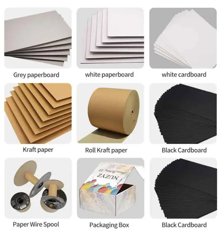 Одноразовые 190-400 гм белые бумажные листы для производства бумажных пакетов