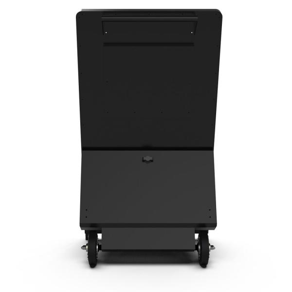 43 Inch Moveable Digital Kiosk Signage Battery Powered Outdoor Advertisement Board