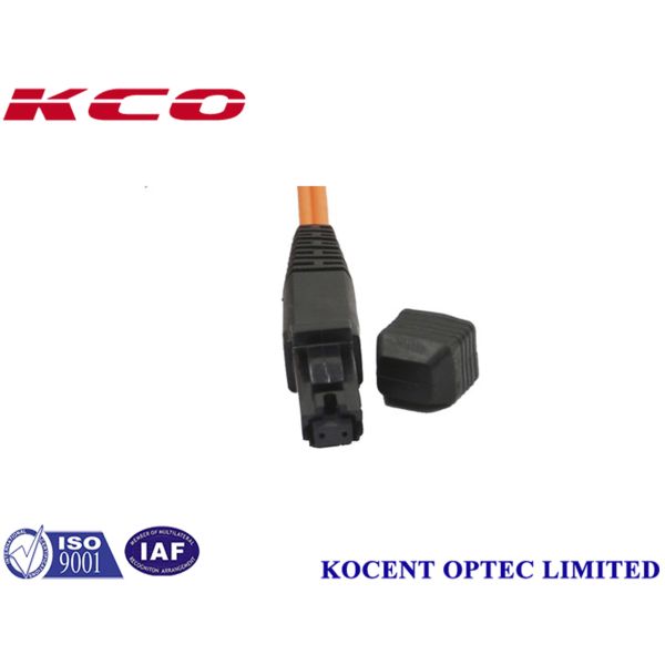 OM1 Orange MT-RJ/UPC Fiber Optic Patch Cord with 3.0mm Diameter and 62.5/125 Core for High Density Data Centers