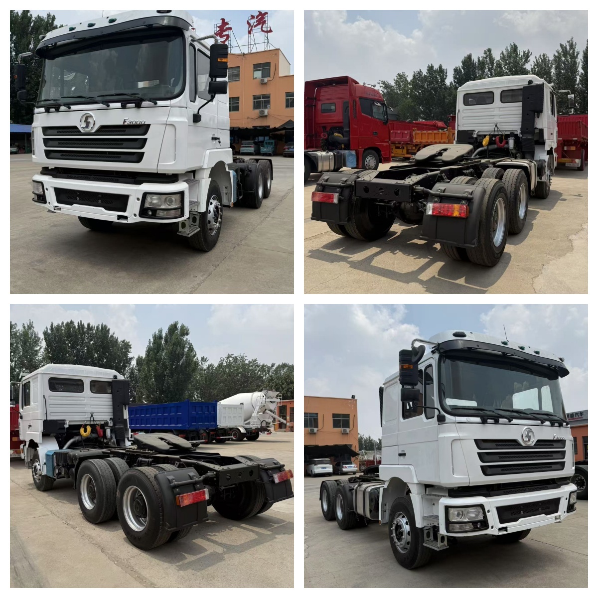 SHACMAN Delong F3000 6x4 Used Tractor Truck 380HP Heavy Duty Semi Trailer Prime Mover Vehicle