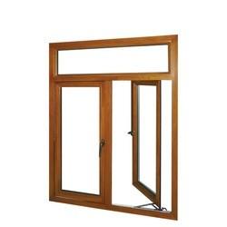 Glazed 0.76PVB 1.8mm Aluminium Frame Casement Window
