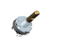 EC20 Encodeur rotatif incrémentiel 18 impulsion de positionnement axe semi-circulaire potentiomètre numérique L30 mm