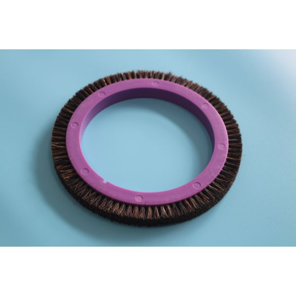 Artos Stenter Machine Parts Brush Wheel Plastic Body Bristle Pig Hair 145mm Inner Dia