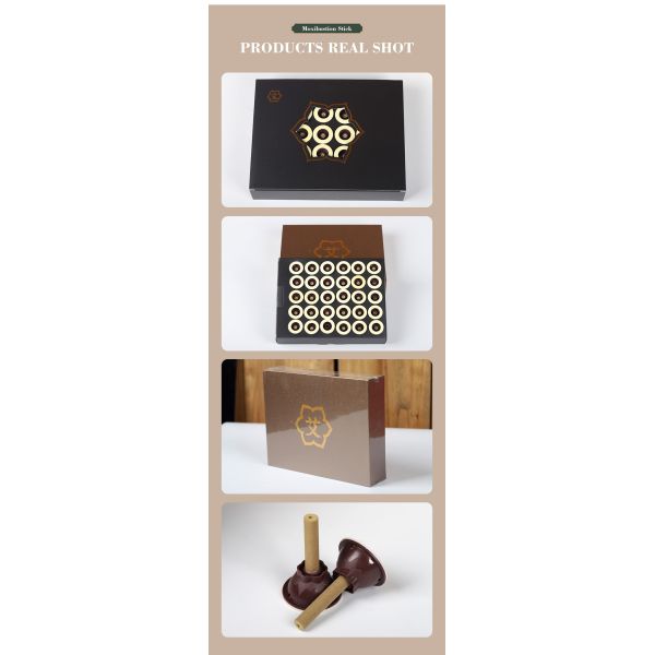 Traditional Chinese Medicine Pure Moxa Rolls Moxibustion TCM Acupuncture Therapy