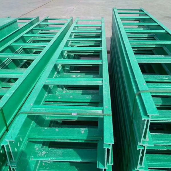 Insulated Ladders Glass Reinforced Plastic Cable Tray Bridge for Electrical Insulation