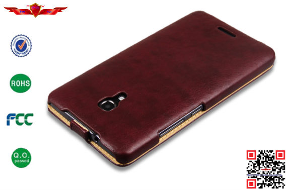 100% Perfect Fit Brand New Quality PU Flip Leather Cover Case For HuaWei Ascend Mate 2
