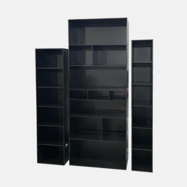 Multi Layer Metal Decor Shelf Stainless Steel Divider Shelf Living Room