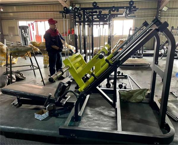 Fitness Strength Training Commercial Plate Loaded Gym Equipment 45 Degree Leg Press