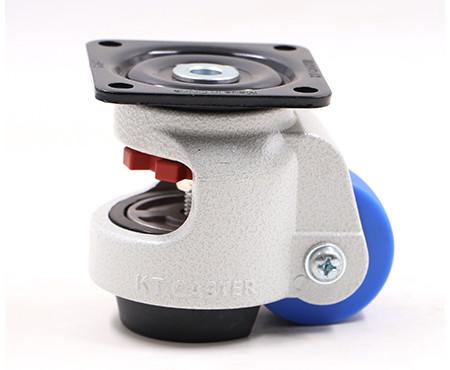 Aluminum Alloy Swivel Leveling Outdoor Caster Wheels 120kg  Anti static