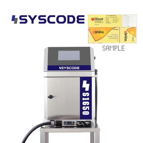 Durable S1650 Stainless Steel Inkjet Printer for High-Resolution Printing – IP54 Rated