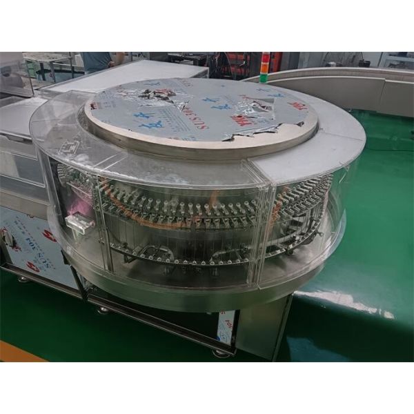High-Speed 2–50ml Vertical Ultrasonic Vial Washing Machine 3000–6000BPH cGMP Compliant, Low Breakage, WFI & CA 0.22µm Filtration