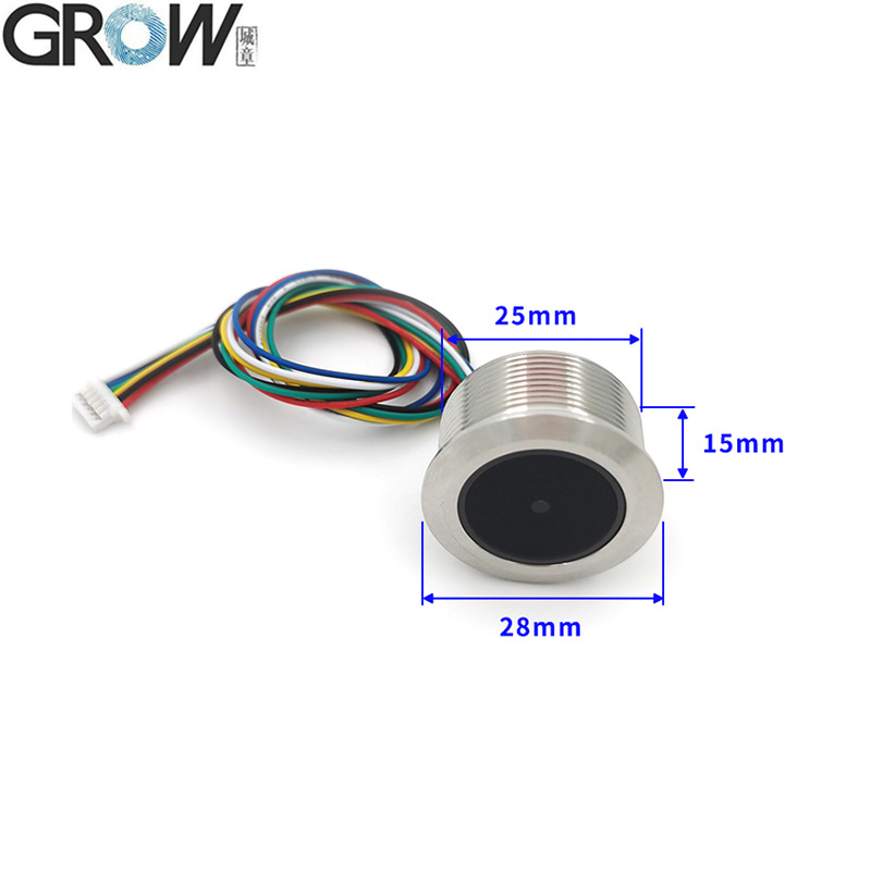 GROW GM861 UART/USB интерфейс 1D/2D штрих-код QR-код штрих-код с сканером модуль с нержавеющей стали корпус белый зеленый светодиод