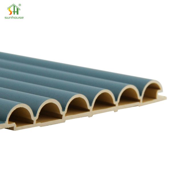 WPC Wall Panel Home Building Renovation Project Application for Modern Building Decoration Application