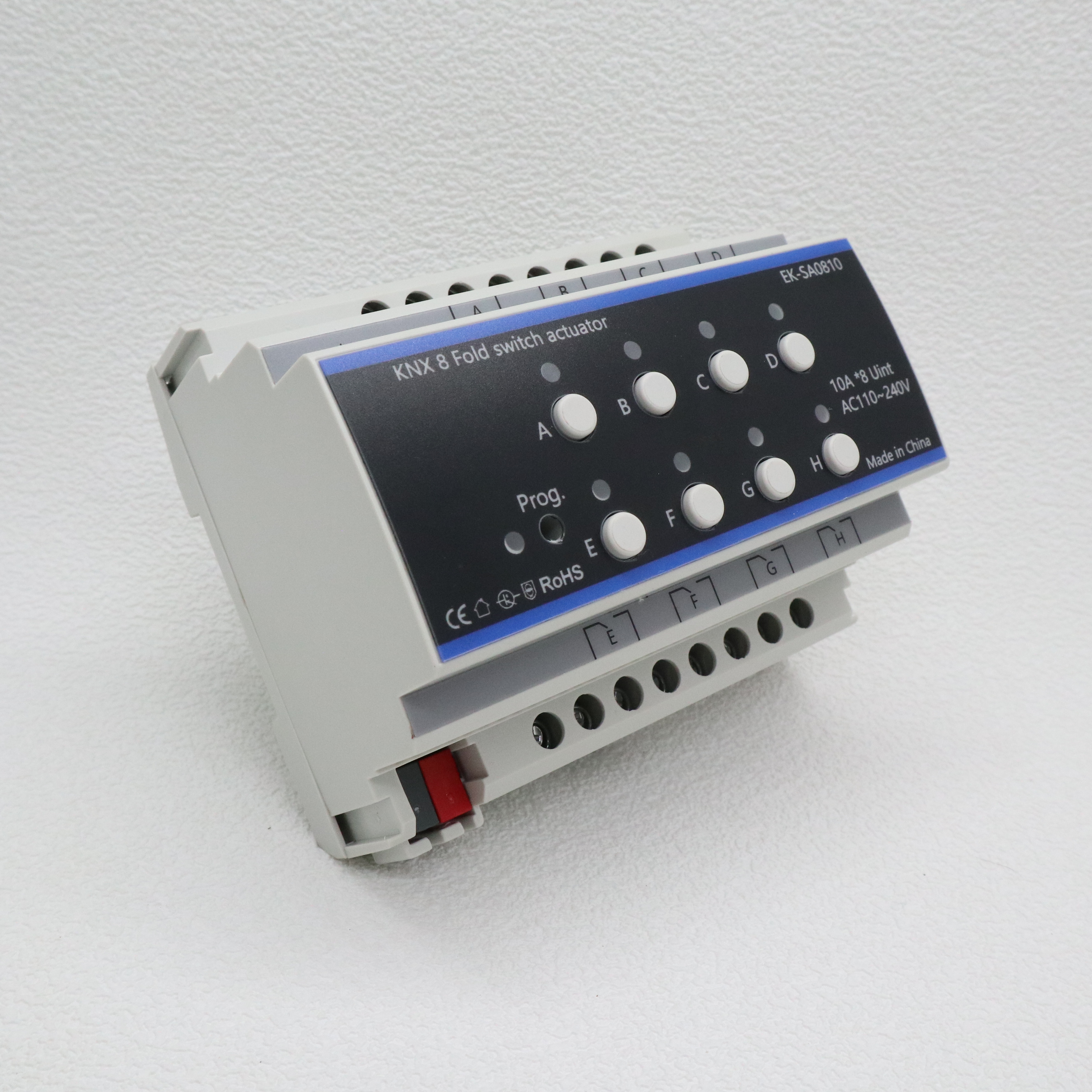 Best Price KNX System Building Switch Actuator for Home Automation Smart Light Control CE ROHS 3 Years Warranty