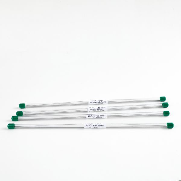 ALS retenedor de alambre ortoflex 0.0155 0.0175 0.0195 Para el tratamiento de ortodoncia de clase I