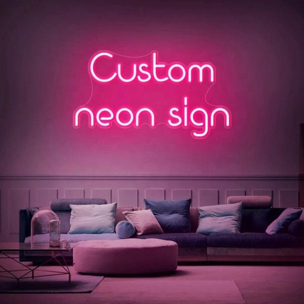 Custom Led Neon Acrylic Sign Flex Outdoor Room Birthday Wedding Party
