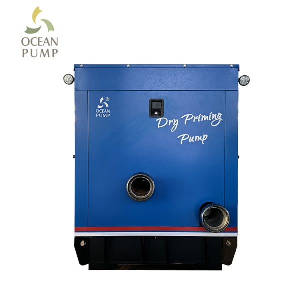 6 Inch Silent Type DRY Priming Pump Diesel Engine Vacuum Assisted Priming Pump