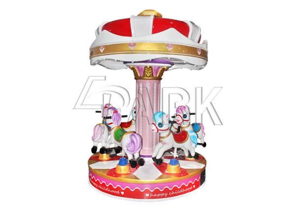 Theme Park Kids Swing Ride 6 Players Merry Go Round Carousel  D1.85*H2.6 M