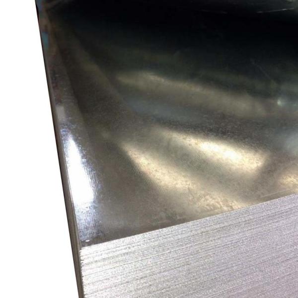 Zero Spangle Hot Dip Zinc Coated Steel Sheet 600mm To 1500mm Width