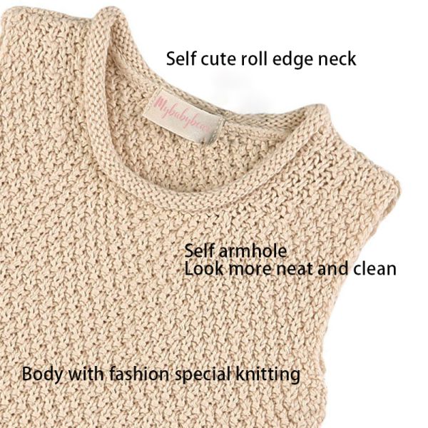 unisex baby kids sleeveless vest girl boy sweater clothes cotton knitted sweater vest