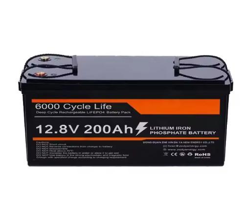 12v 24v 200ah 100ah 200ah 500ah Energy Storage Lithium Battery  RV Solar Lithium Battery