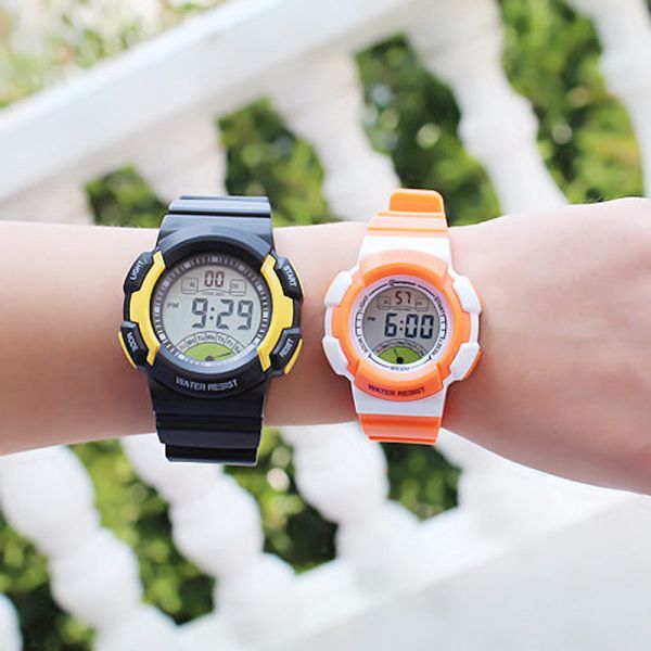 Sports Electronic Digital Movt Watch Fashion Unisex Digital Watch 239mm Band Length