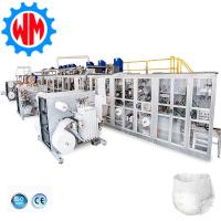 Máquina para hacer pañales para bebés con control PLC con personalización profesional
