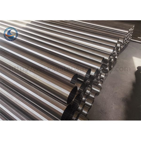 Stainless 316l Water Wire Screen Johnson Type Wraps Slot Filter Pipe