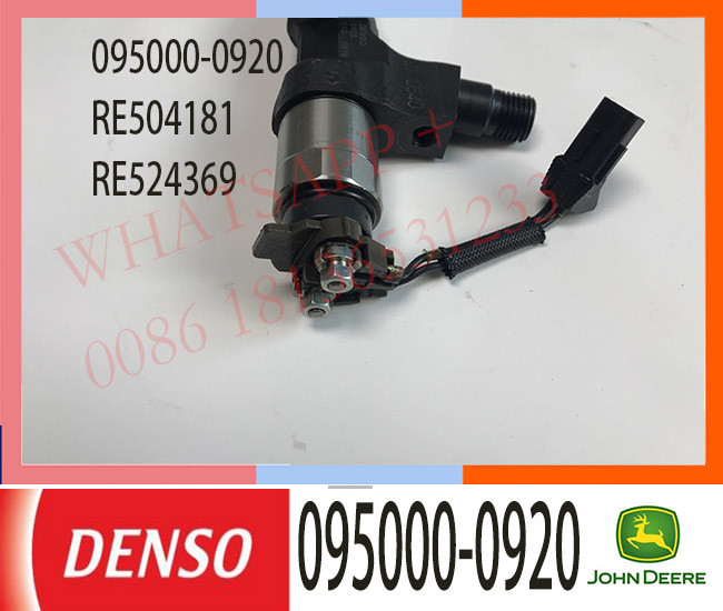 Инжектор общего рельса DENSO 095000-0920 23670-30020 23670-39025 23670-39026 RE504181 RE524369