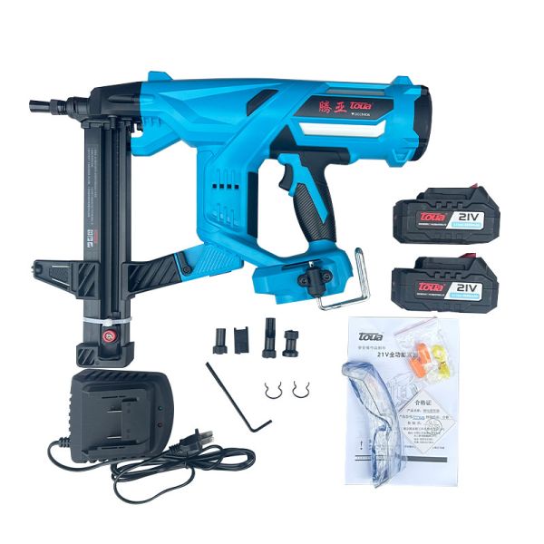 450*170*120mm Lithium Battery Gun Nailer for Concrete Steel Nails without Fuel Cell