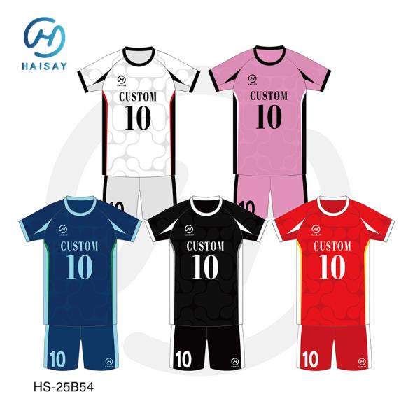 Blank Football Kit Set - 100% Polyester Moisture-Wicking Jersey Shorts Socks
