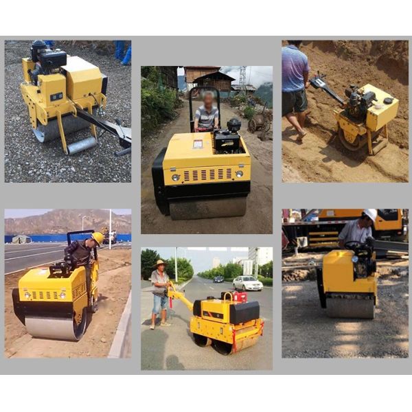 380mm Single Drum Vibratory Road Roller For Groove Backfilling