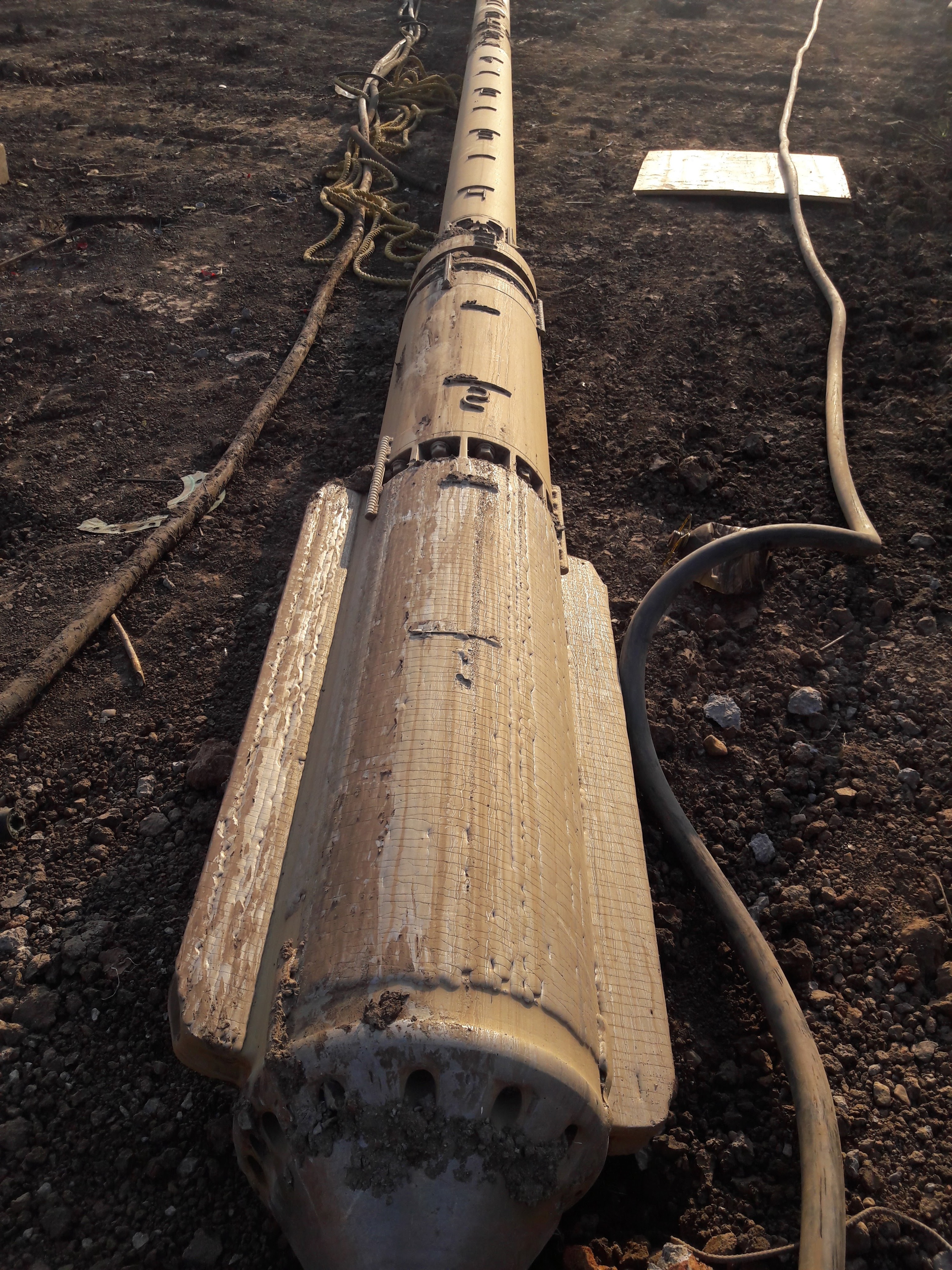 Integrated High-pressure Water Cooling System Electric Vibroflot Wet Method Vibro Compaction