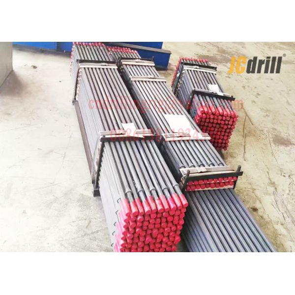 El acero de la roca de 11° Hex22mm/de Hex25mm afiló Rod, barrena el agujero de ráfaga