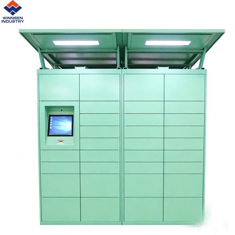 Winnsen Outdoor Smart Parcel Locker with 24h Self-Service, Barcode Android System