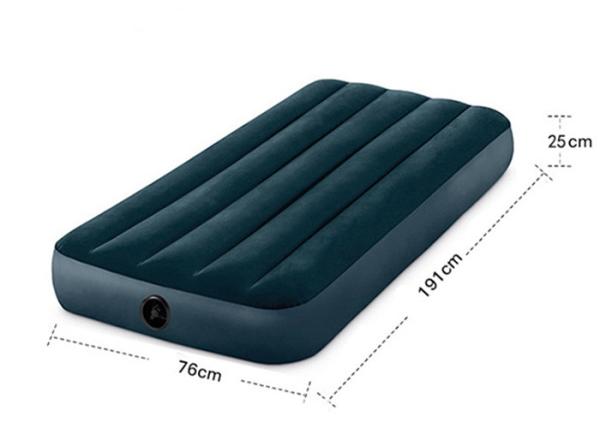 Low Height Air Bed Mattress , Flocked PVC Self Inflating Air Mattress