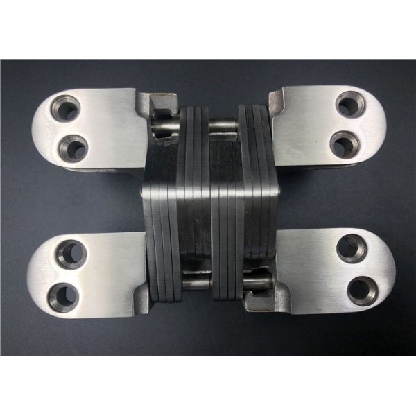 Fire Proofing Solid SS 304 Heavy Duty Invisible Hinge For Security Metal Door
