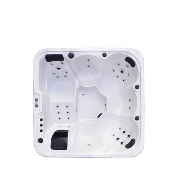 Outdoor Whirlpool Spa with 33 Jets 2000mm*2000mm*830mm Size and 3KW Heater Hot Tub